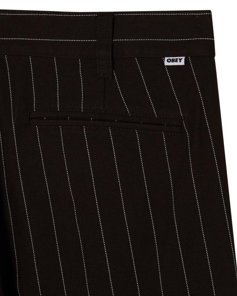 DEAN STRIPE PLEATED PANT