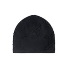 TEXTURED SHIELD SKULL CAP BEANIE