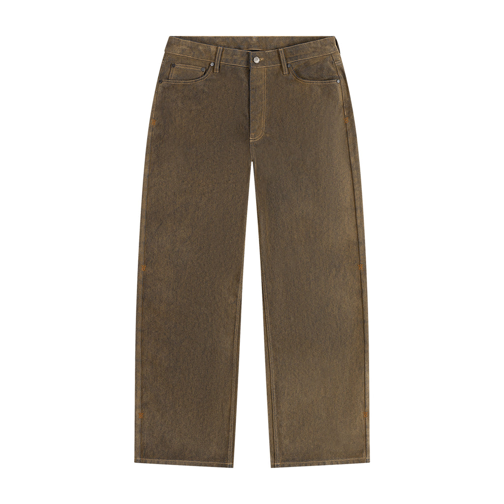 VELVET SHIELD OVERSIZED JEANS