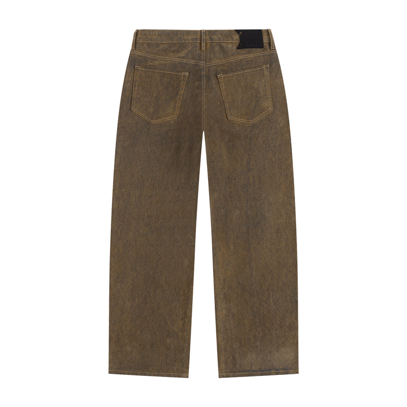 VELVET SHIELD OVERSIZED JEANS