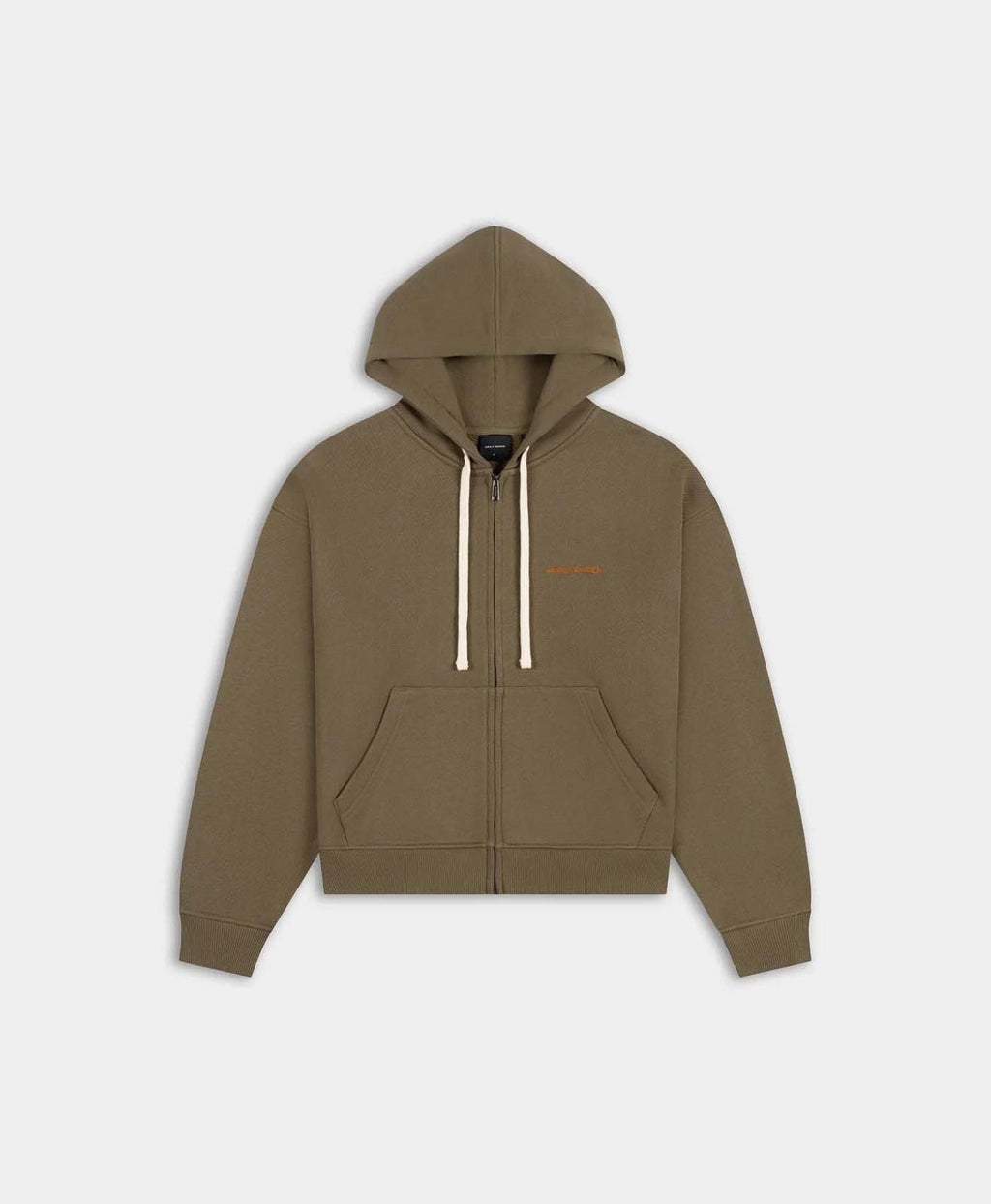 BOXY ZIP UP HOODIE
