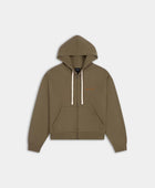 BOXY ZIP UP HOODIE