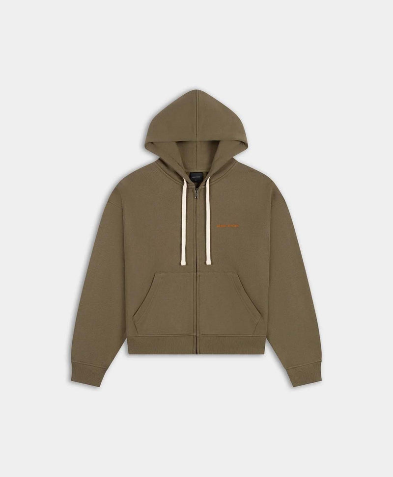 BOXY ZIP UP HOODIE