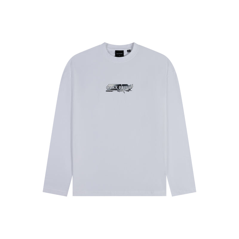 METALLIC STICKER LS T-SHIRT