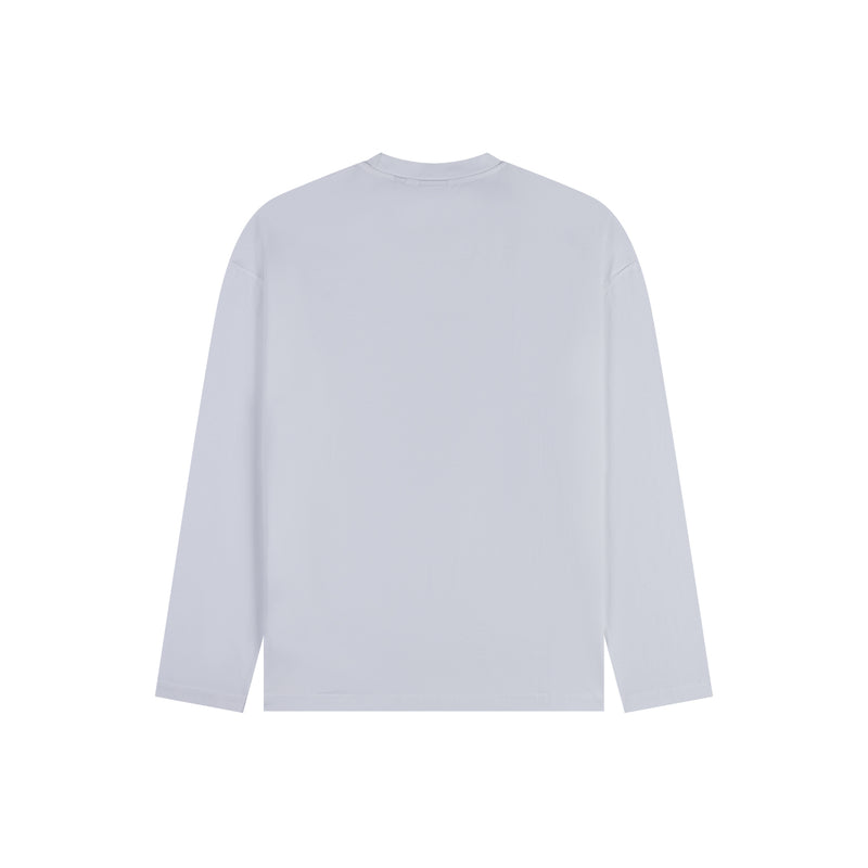 METALLIC STICKER LS T-SHIRT