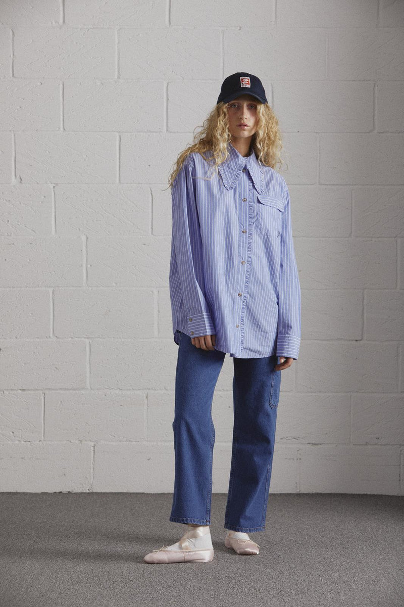 KENDALL RUFFLE SHIRT
