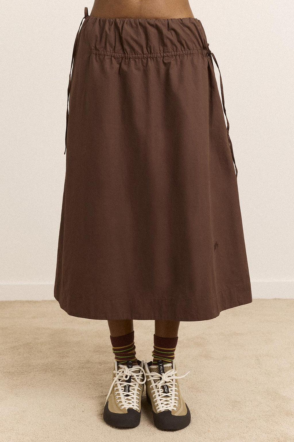 CASPIA VOLUME MIDI SKIRT
