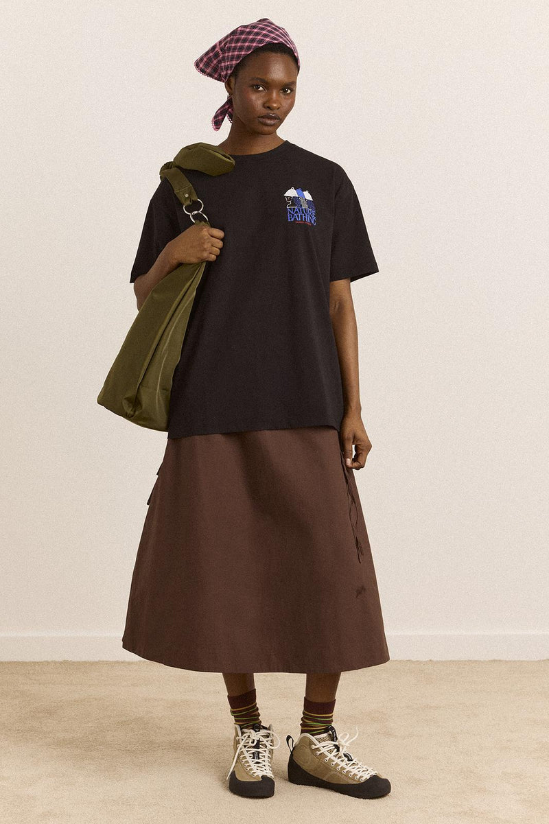 CASPIA VOLUME MIDI SKIRT