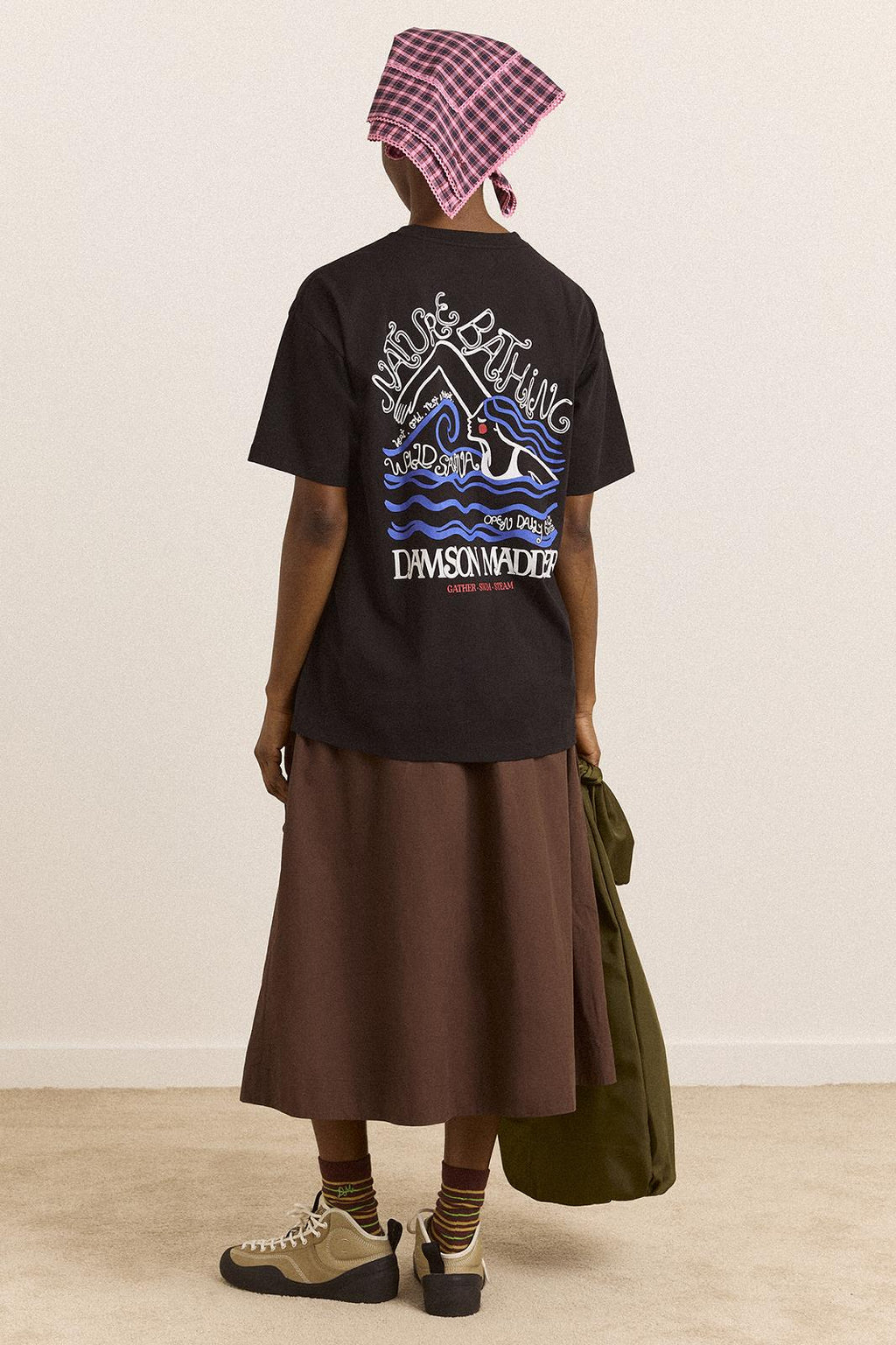 CASPIA VOLUME MIDI SKIRT