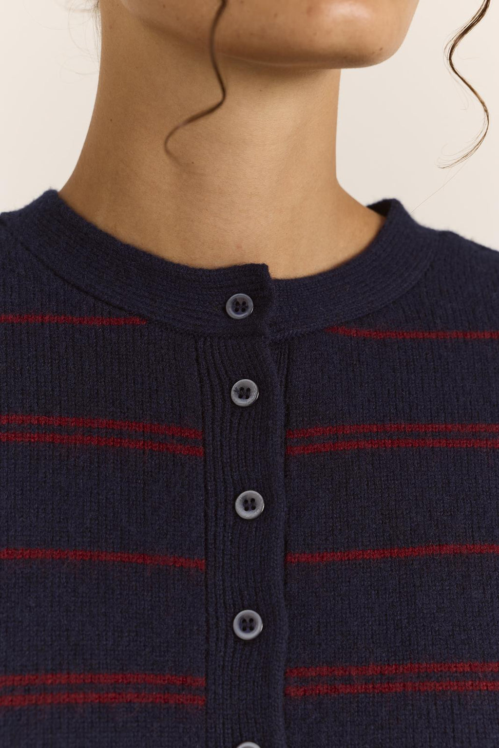 FRANNY MERINO WOOL CARDIGAN