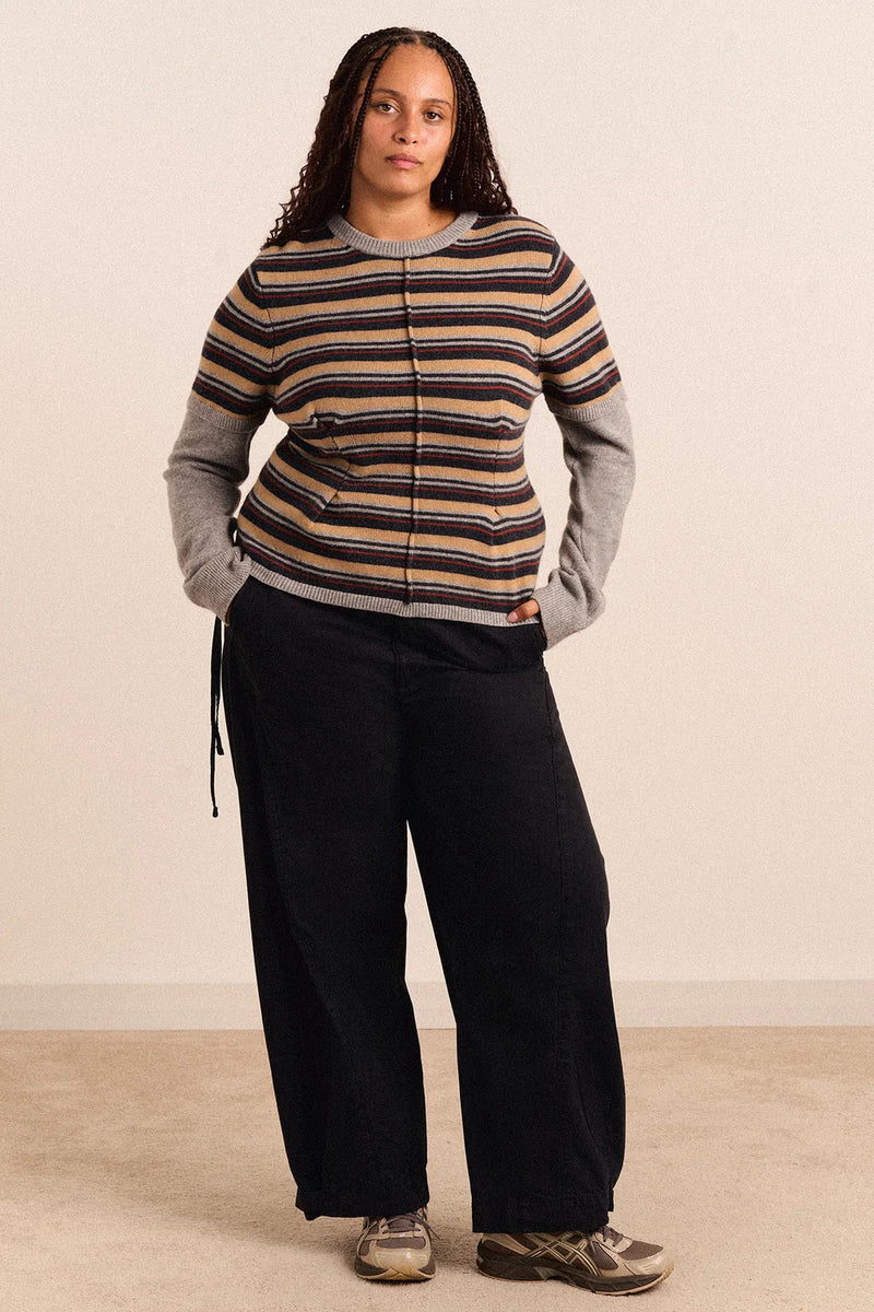 CLARA DOUBLE SLEEVE MERINO WOOL JUMPER