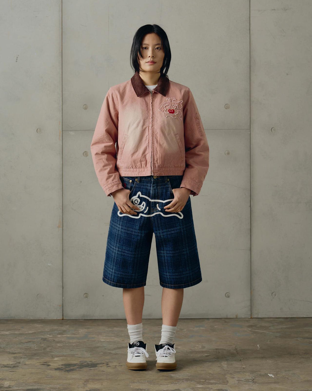TEAM IC CROPPED WORK JACKET
