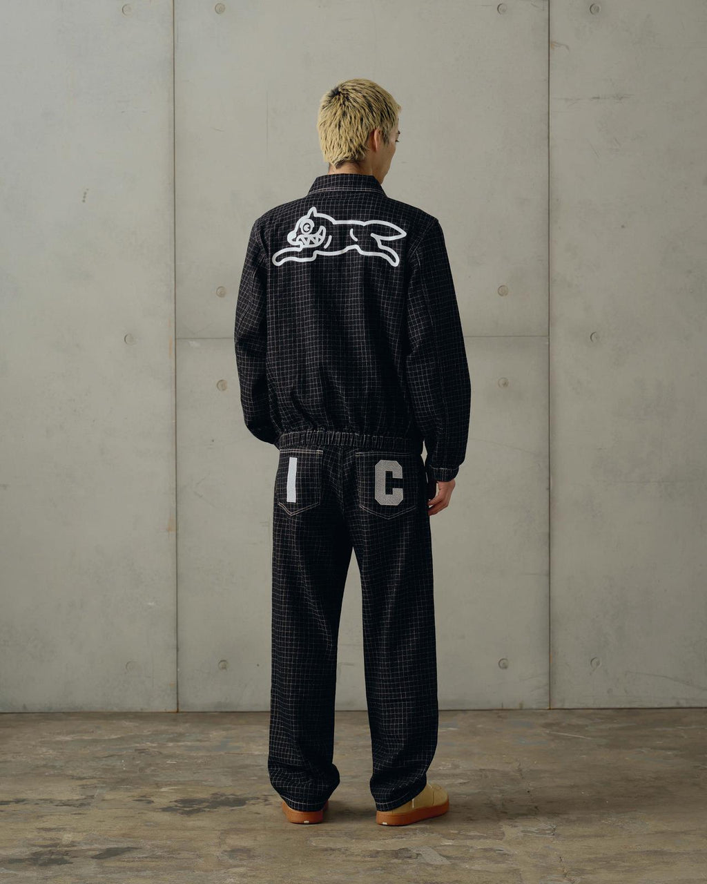 RIPSTOP RUNNING DOG DENIM WORK JACKET