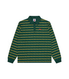 RUNNING DOG STRIPED RUGBY SHIRT