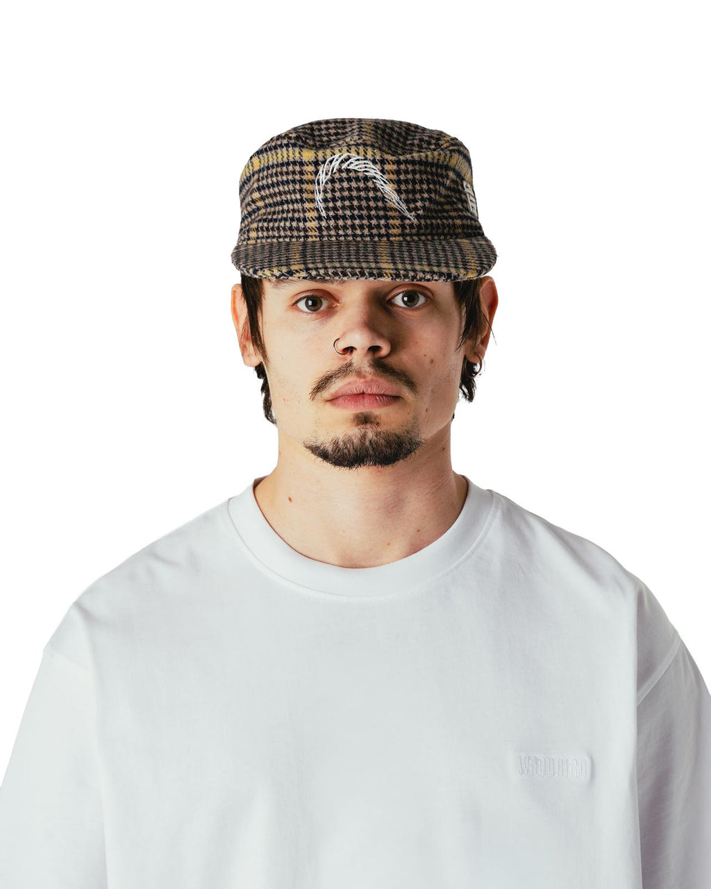 YIN CHECK PILLBOX CAP