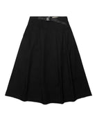 MIA PLEAT TWILL SKIRT