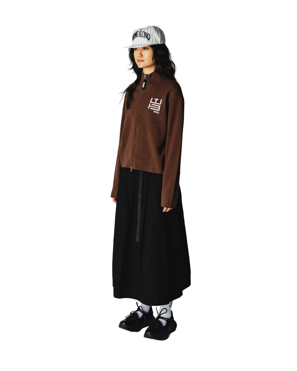 MIA PLEAT TWILL SKIRT