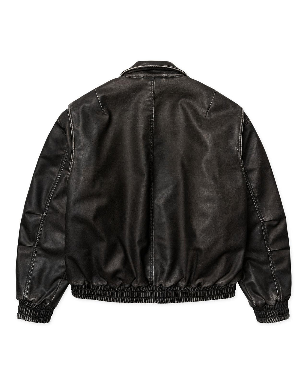 BUE WASHED PU JACKET