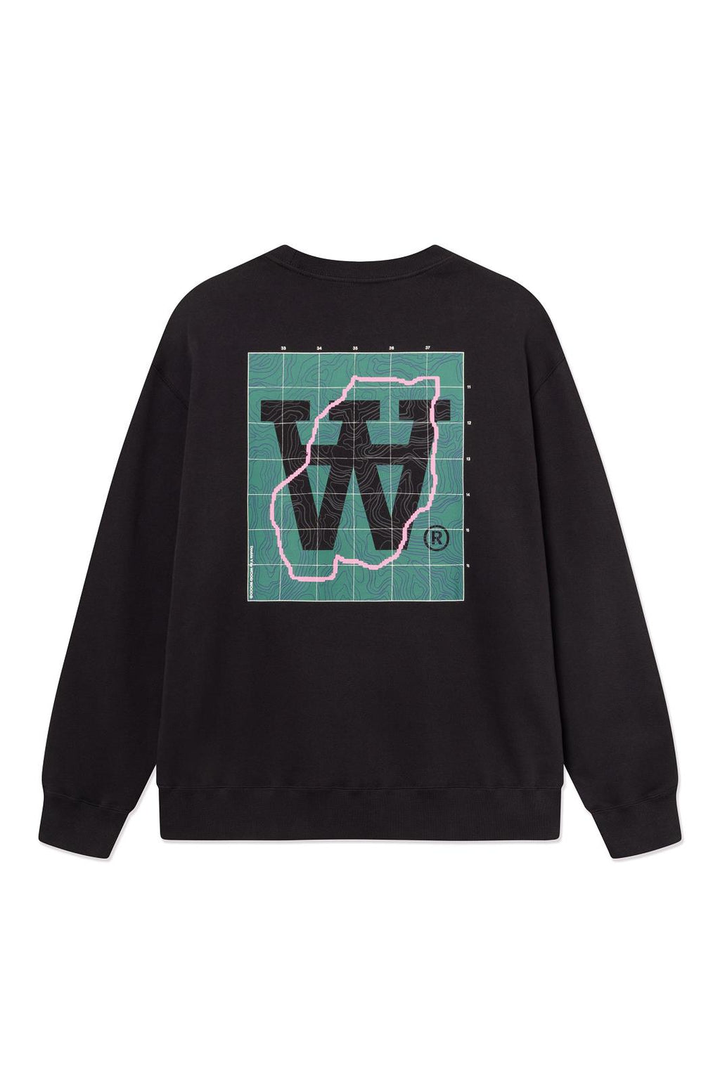JAMES MAP CREWNECK