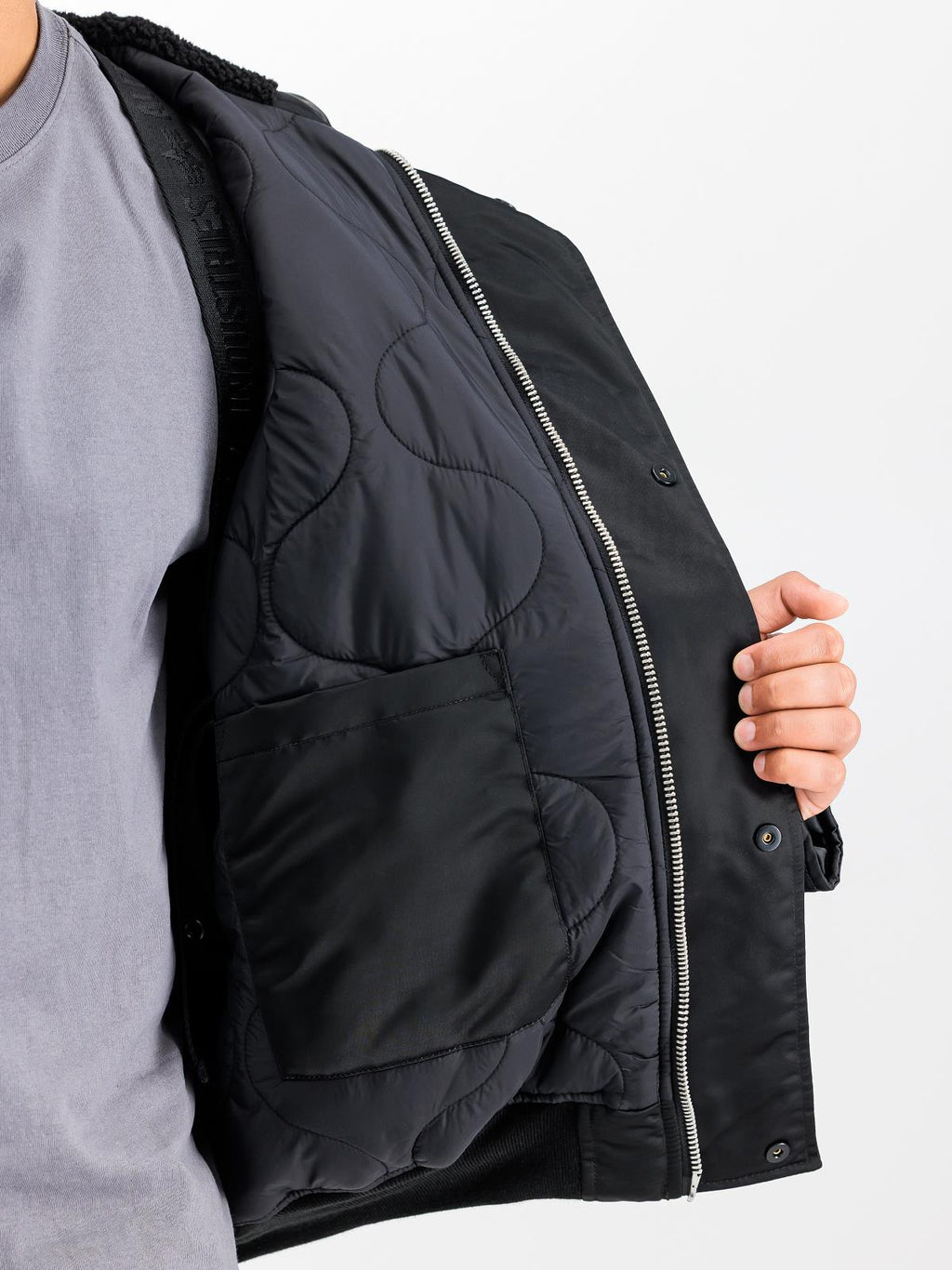 N-2B BASE UV BOMBER JACKET