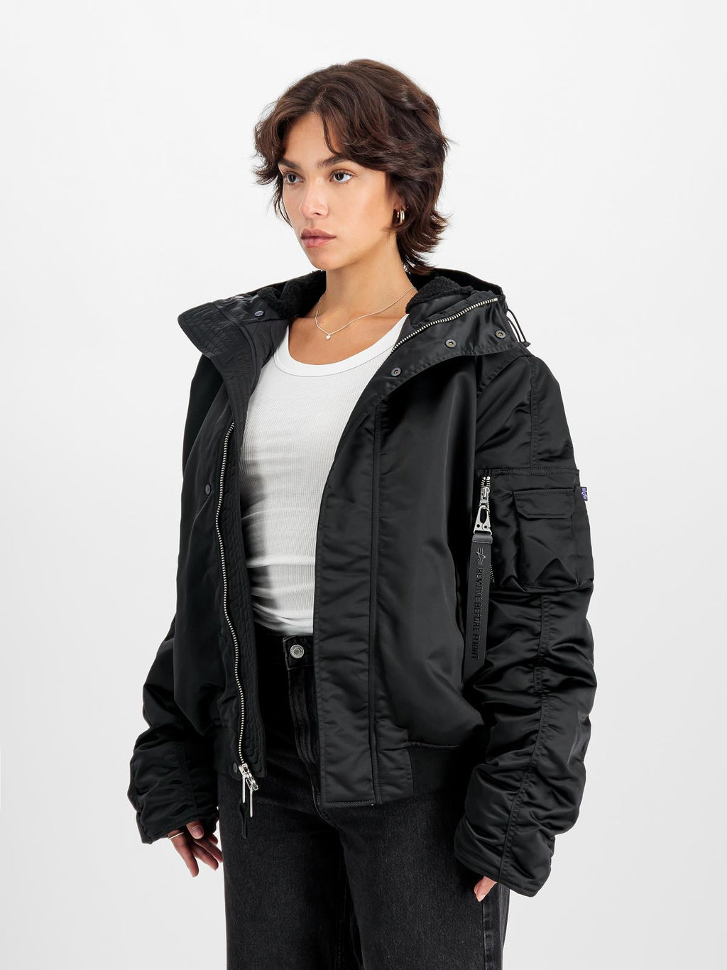 N-2B BASE UV BOMBER JACKET
