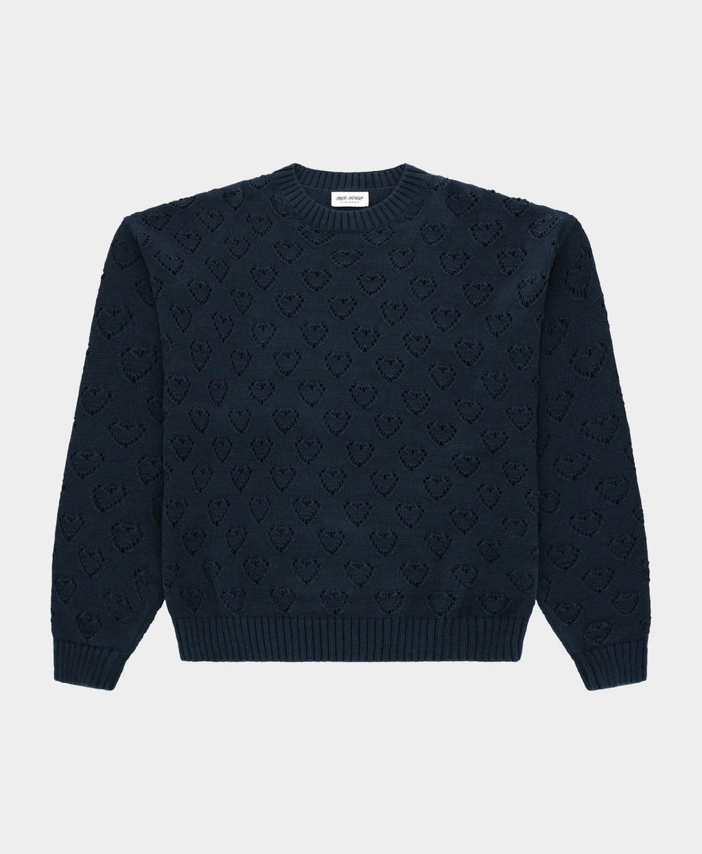 HEART PATTERN KNIT