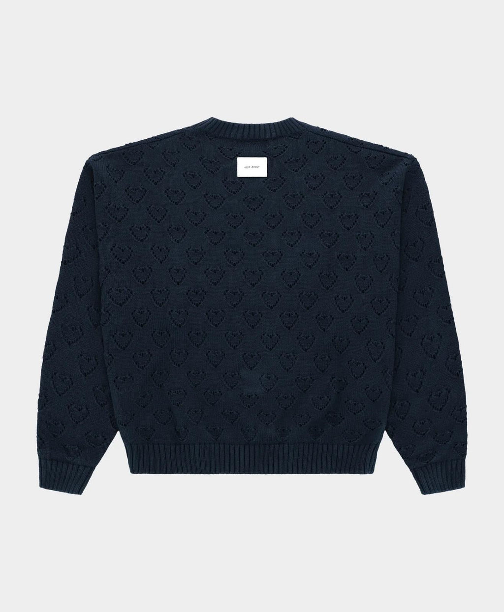 HEART PATTERN KNIT