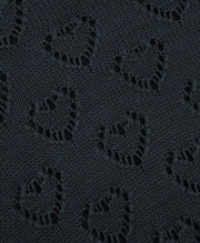HEART PATTERN KNIT