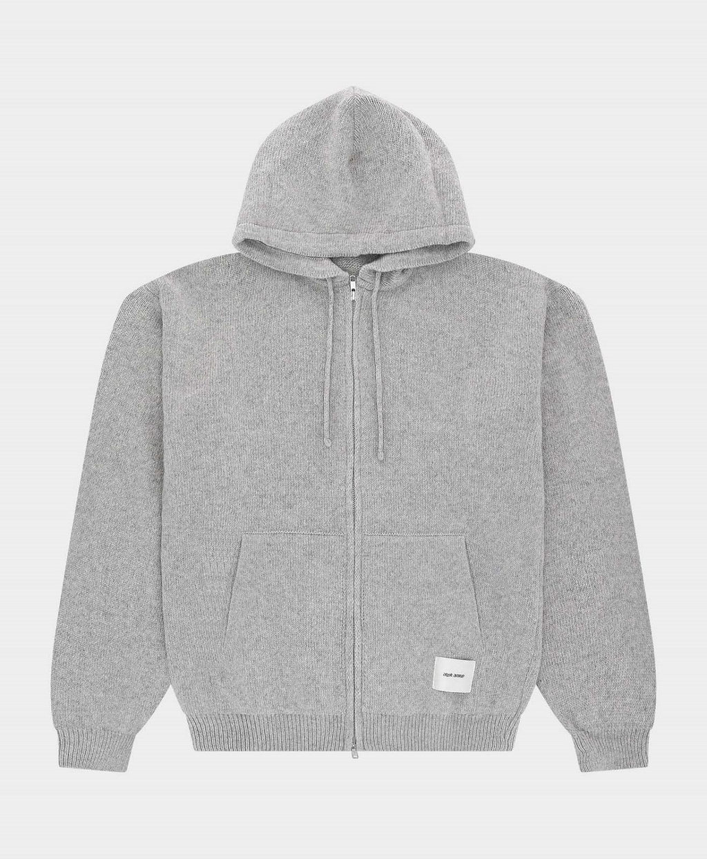 ALPACA KNITTED HOODIE