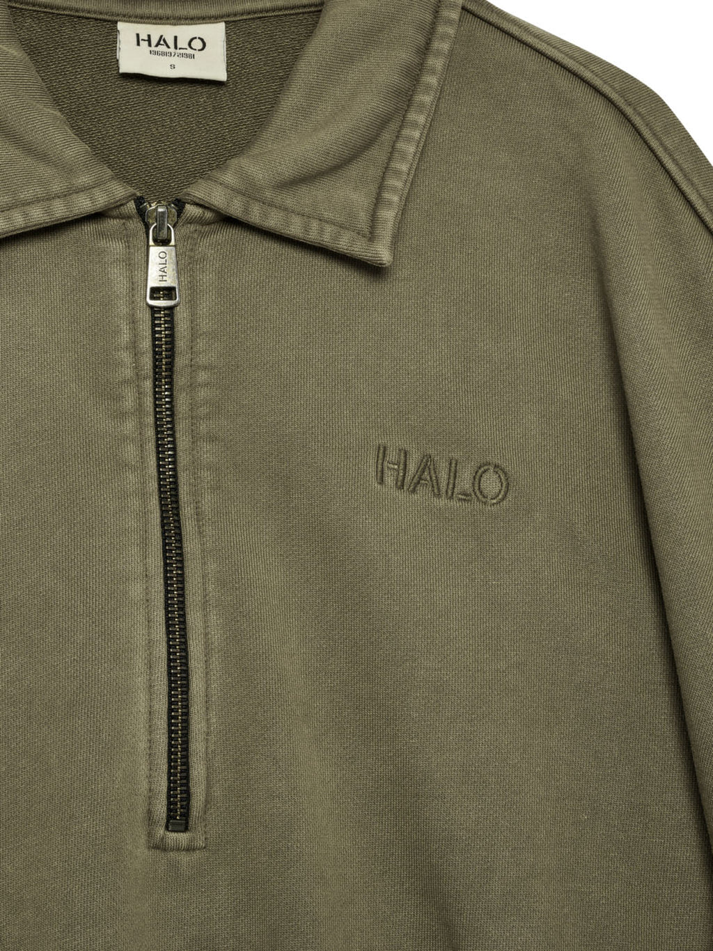 BOXY POLO SWEAT