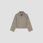 WOOL HERRINGBONE JACKET