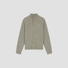 KNITTED MOCK NECK