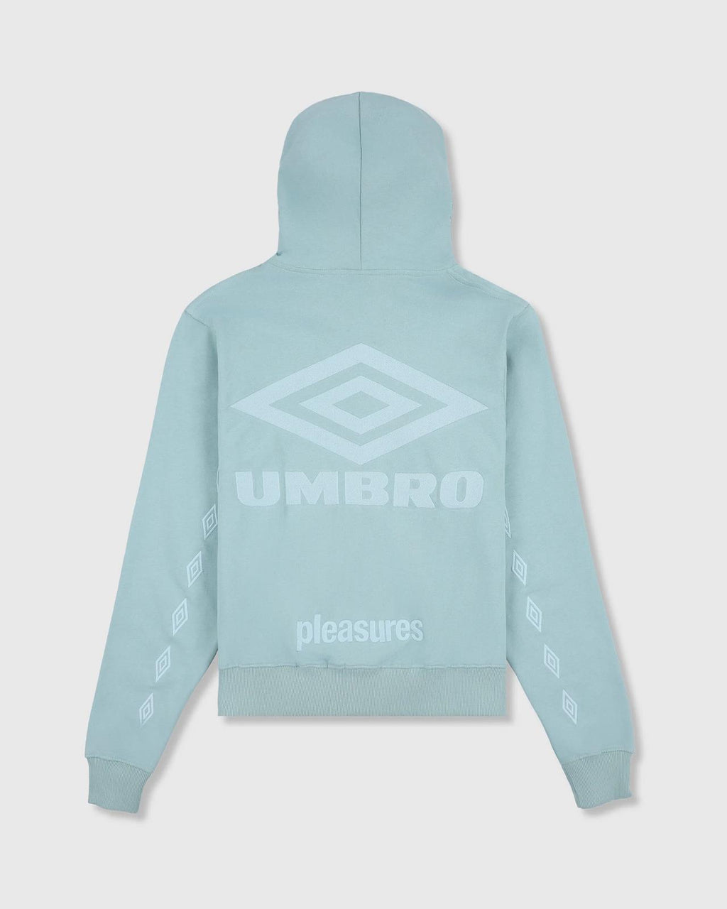 DIAMONDS ZIP FITTED HOODIE