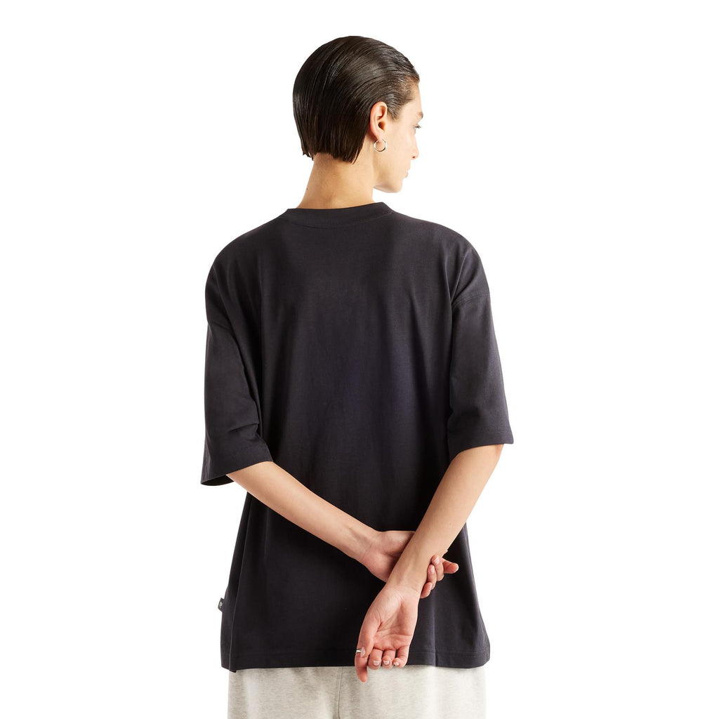 PRESSED FLOWERS SCRIPT OVERSIZED T-SHIRT