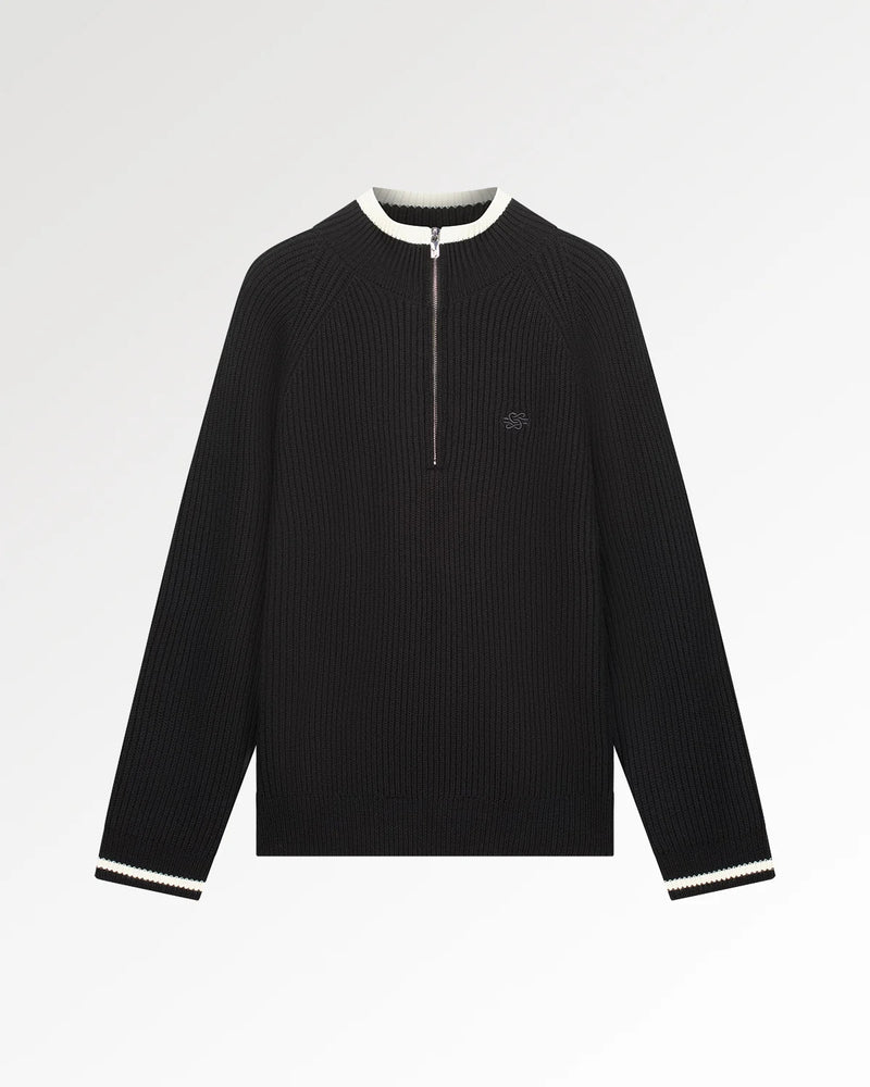KNIT QUARTER ZIP