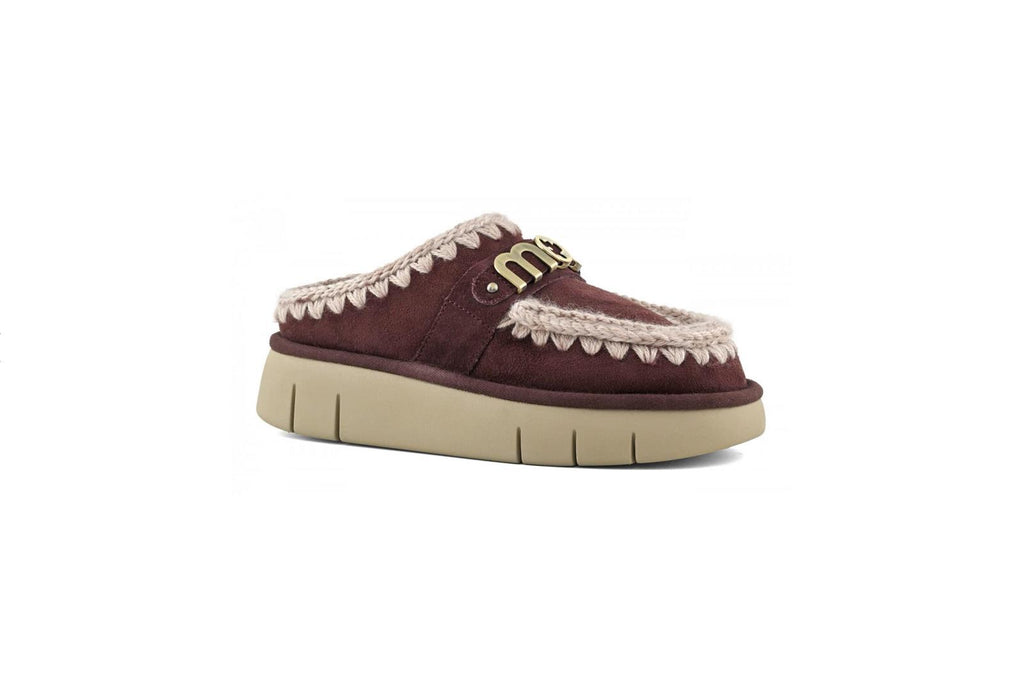 BOUNCE CLOG METAL LOGO