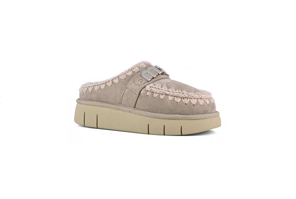 BOUNCE CLOG METAL LOGO