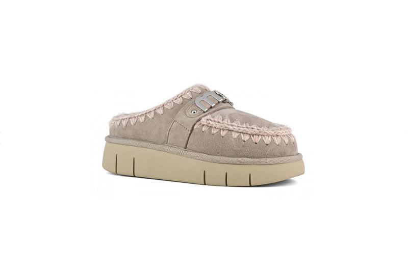 BOUNCE CLOG METAL LOGO