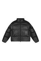 9 DOTS CURVE PUFFER