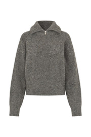 SAMSOE SAMSOE Saamandy turtleneck lead grey melange