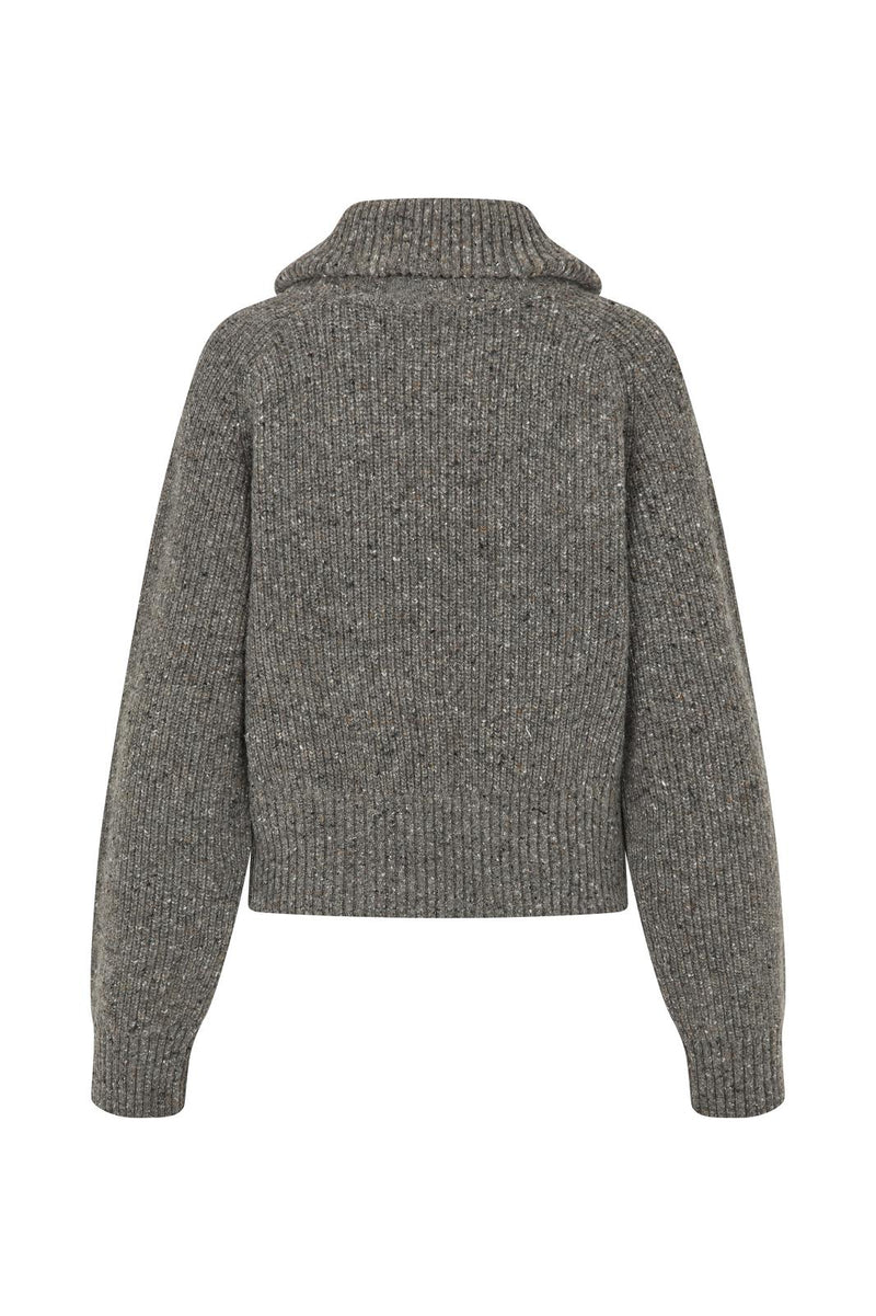 SAMSOE SAMSOE Saamandy turtleneck lead grey melange