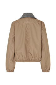 SAMSOE SAMSOE Sabianco jacket lead grey