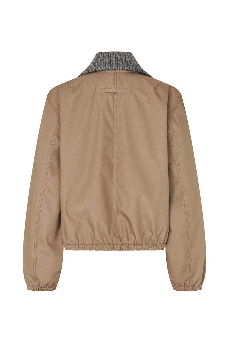 SAMSOE SAMSOE Sabianco jacket lead grey
