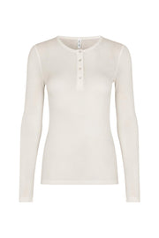 SAMSOE SAMSOE Sadodo LS top egret white