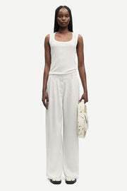 SAMSOE SAMSOE Sadou tank top egret white