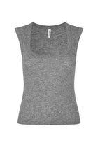 SAMSOE SAMSOE Sadou tank top mid grey melange