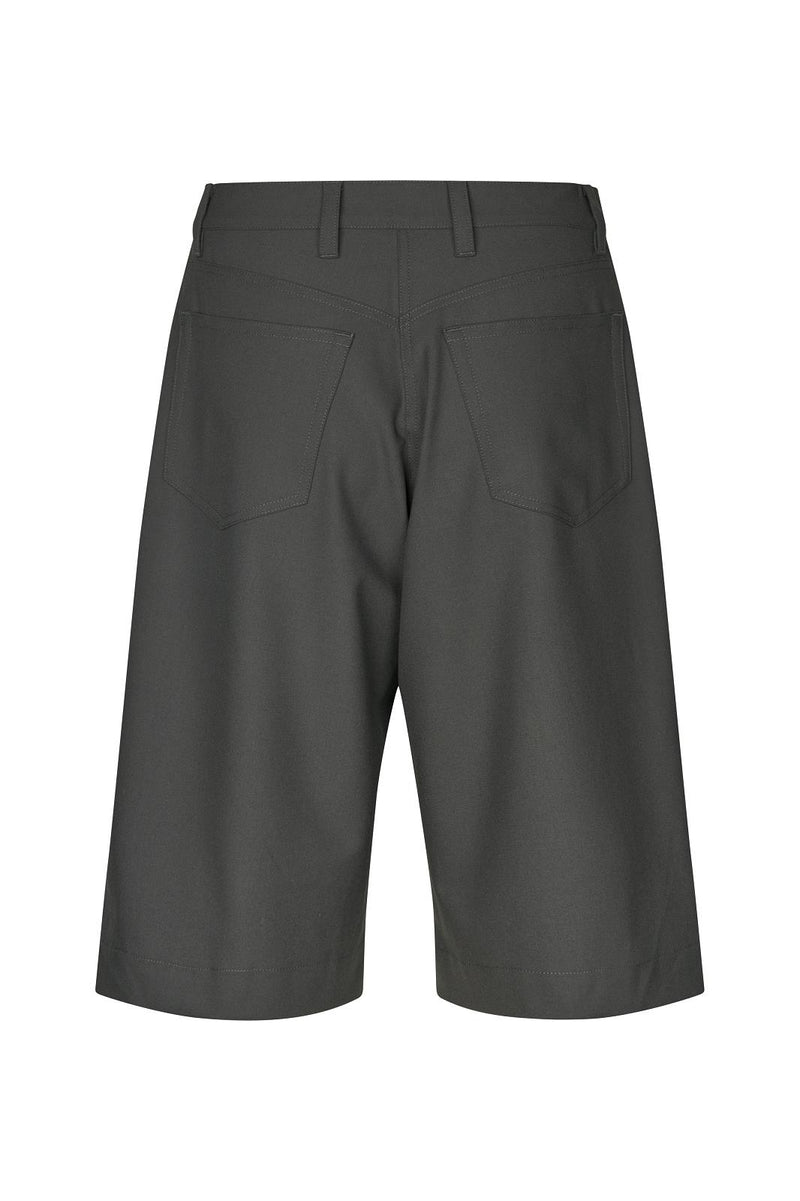 SAMSOE SAMSOE Saharper pleat shorts ombre blue