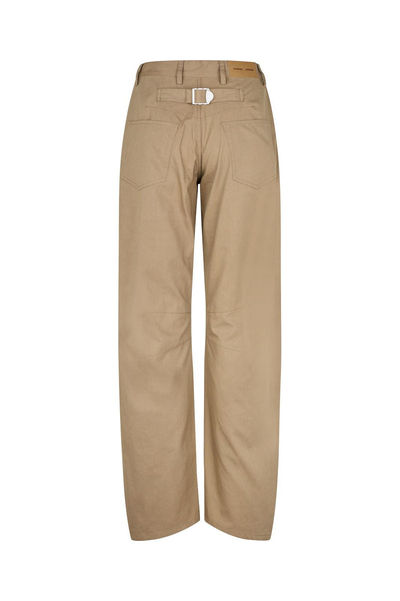 SAMSOE SAMSOE Saharpo trousers lead grey