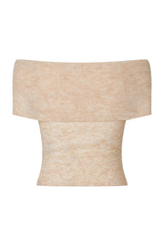 SAMSOE SAMSOE Sahera top beige melange