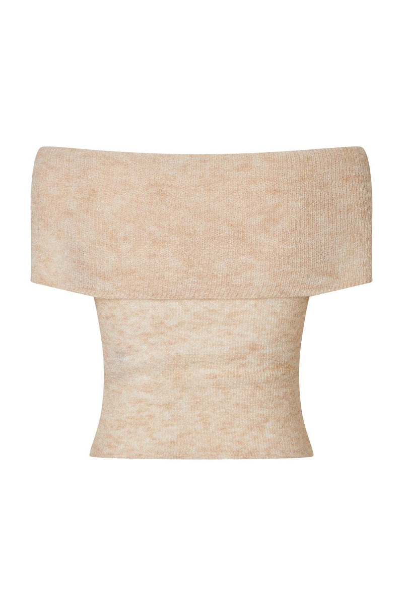 SAMSOE SAMSOE Sahera top beige melange